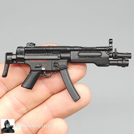 1:6 scale BBI Metal MP5 Submachine Gun (No Sling) for 12" Figures