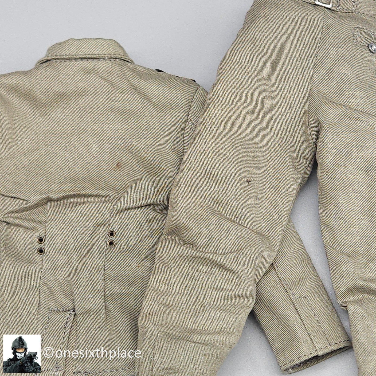 1:6 scale Dragon WWII German SS Mann Schutz Uniform Tunic & Pants #2 12" Figures