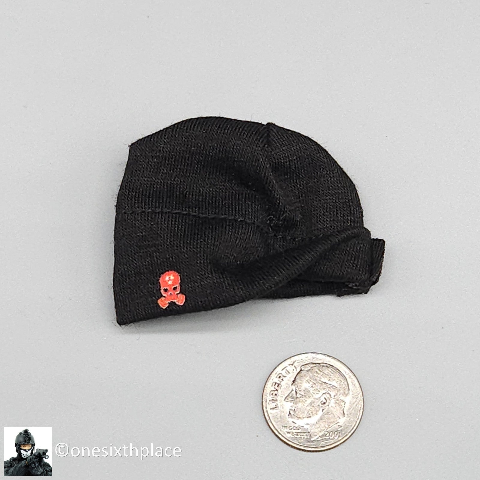 1:6 Easy & Simple ZERT Super Death Squad One Way Ticket Black Hat Cold Cap