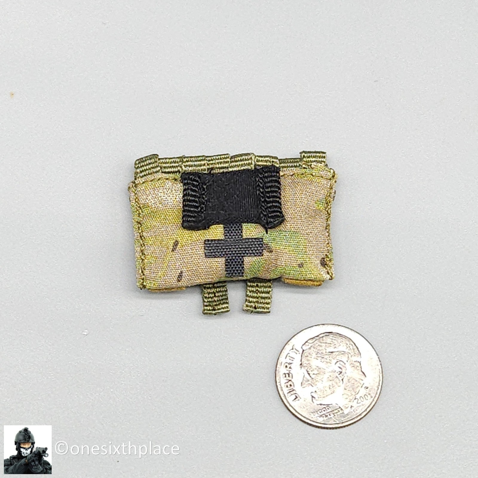 1:6 scale Easy & Simple Coalition Forces Multicam Medic Pouch 12" Figure 26065SC