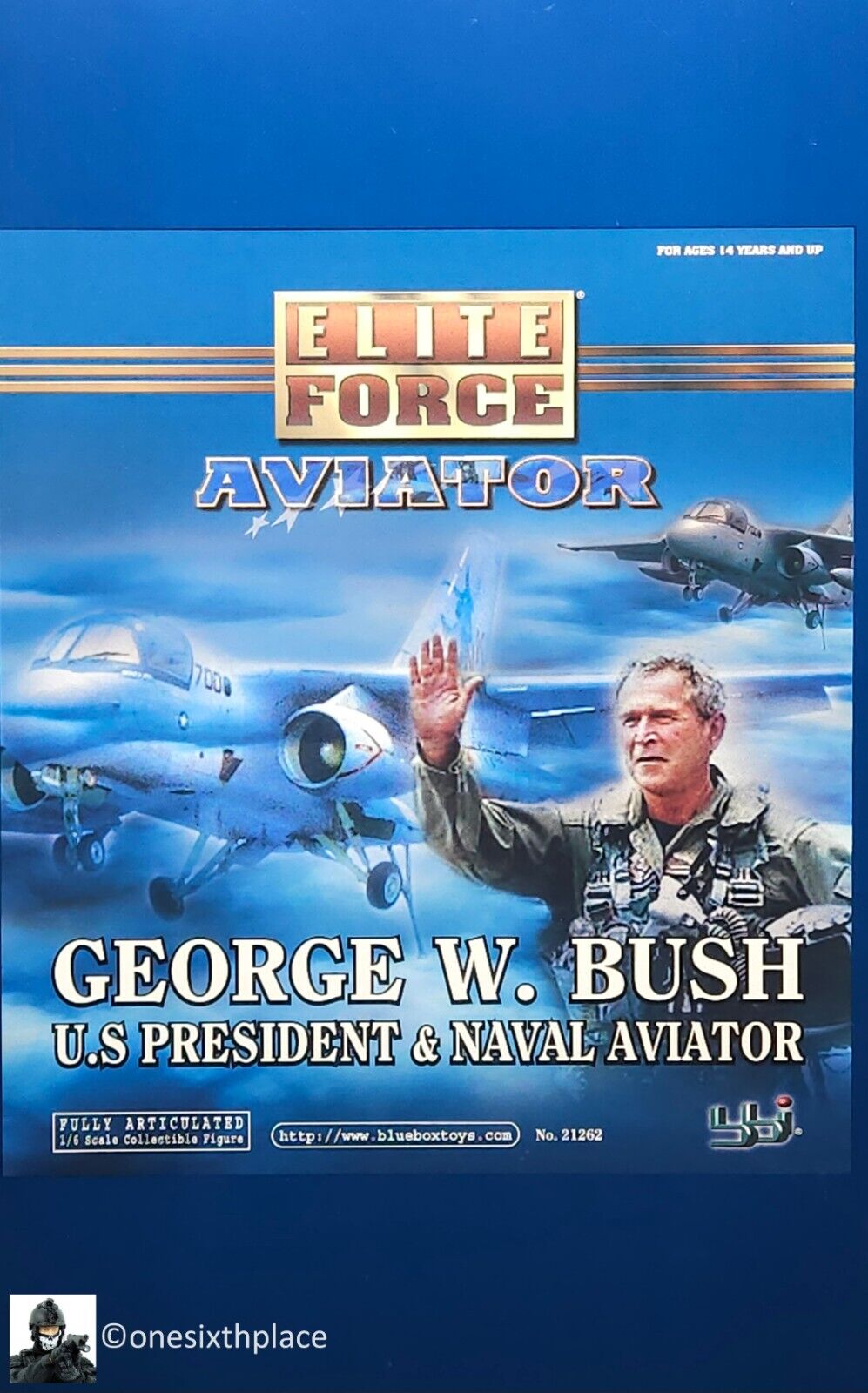 1:6 BBI Naval Aviator George Bush Male Body w/ Head & Gloves for 12" Figures