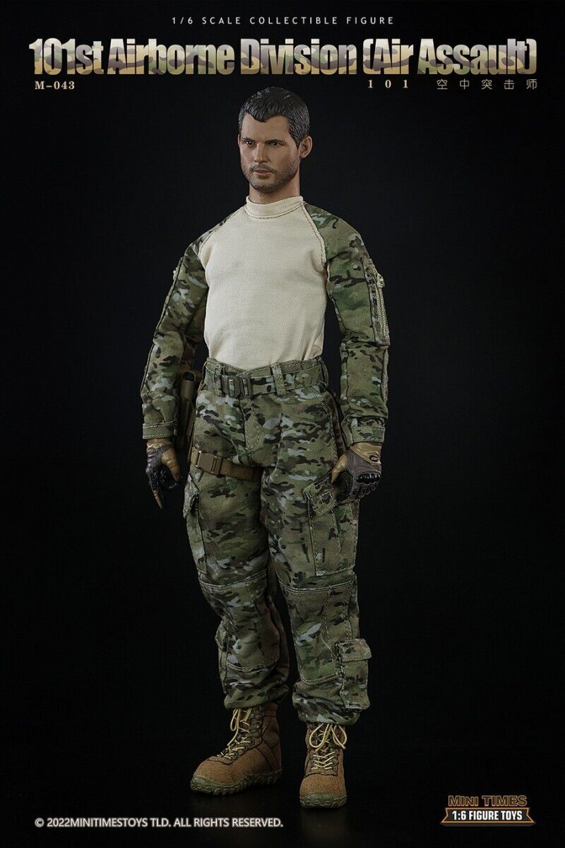 1:6 Mini Times 101st Airborne Div Multicam OCP Combat Uniform for 12" Figures