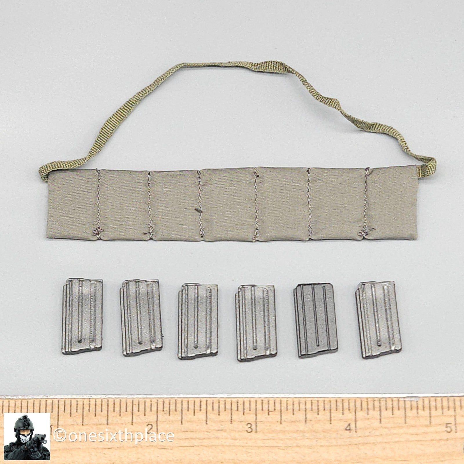 1:6 scale Ujindou Vietnam US Army 25th Infantry Division M16 Ammo Bandolier