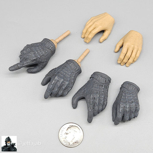 1:6 Easy & Simple Russian Special Operations Forces SSO Gray Gloved Hands