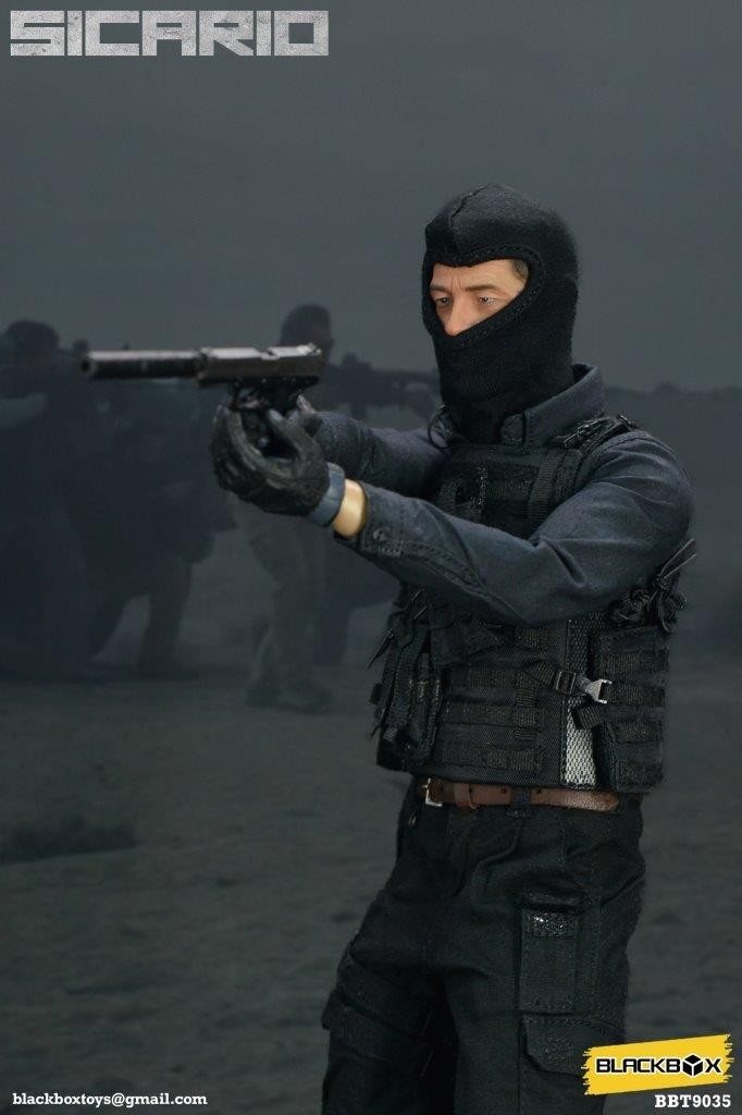 1:6 scale Black Box Toys Sicario 12" Action Figure BB9035