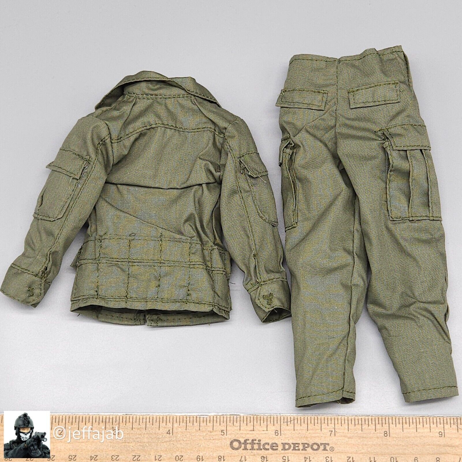 1:6 Ultimate Soldier Vietnam MACV-SOG Custom Field Uniform for 12" Figures