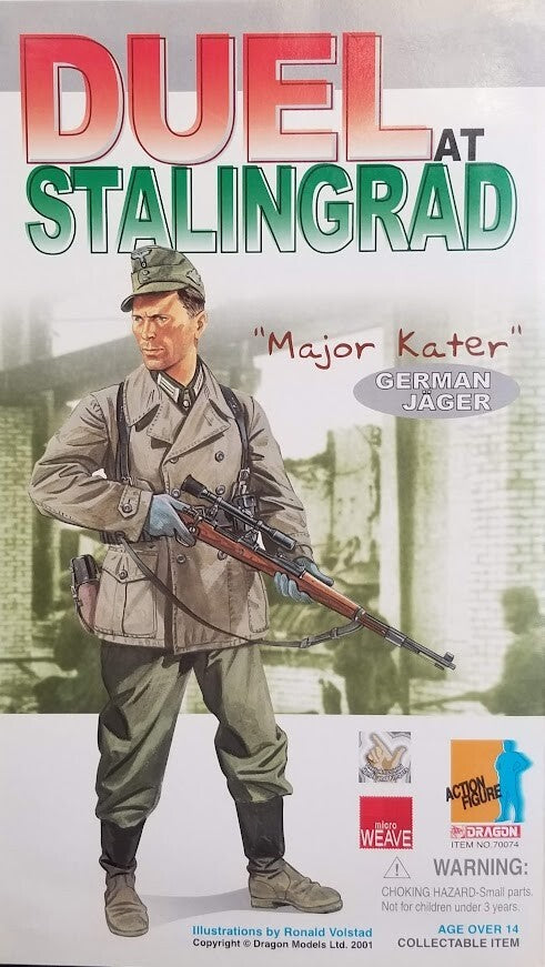 1:6 scale Dragon WWII German Major Kater Gebirgsjager Jacket for 12" Figures