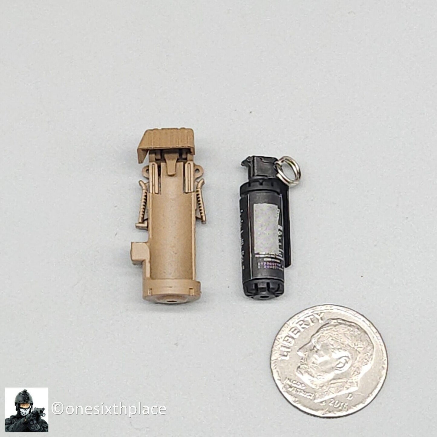 1:6 Soldier Story The Division 2 Agent Heather Ward Flash Grenade & Tan Pouch