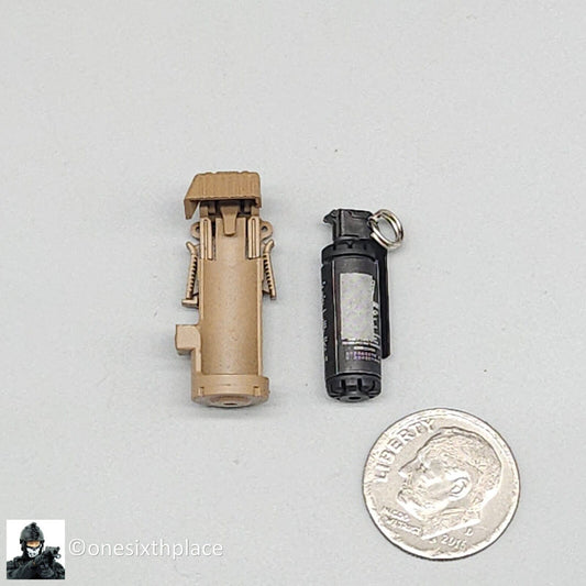 1:6 Soldier Story The Division 2 Agent Heather Ward Flash Grenade & Tan Pouch