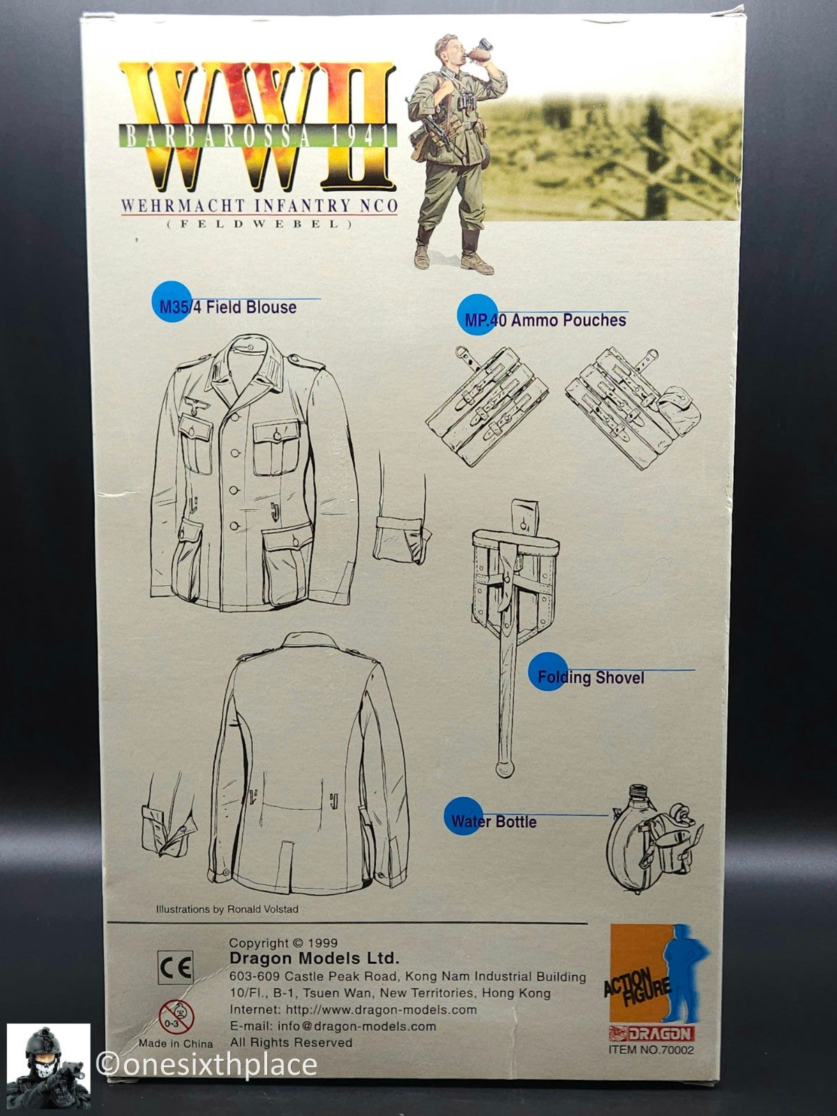 1:6 scale Dragon WWII German Wehrmacht Infantry NCO Hans 12" Figure