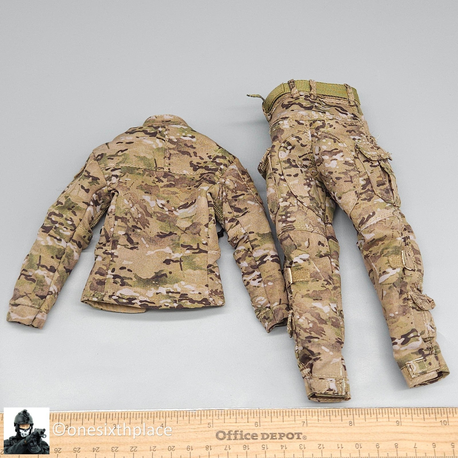 1:6 Mini Times US Army Special Forces HALO Multicam Uniform for 12" Figures M028