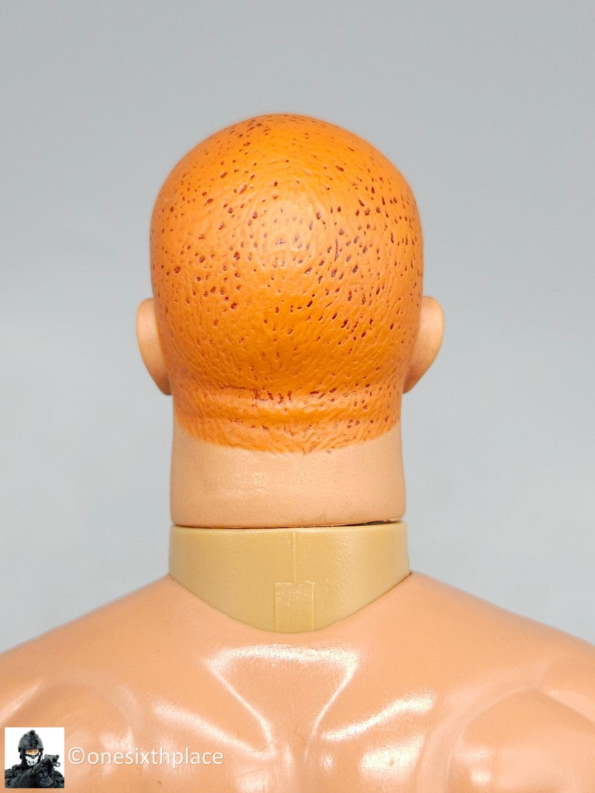 1:6 scale Hasbro GI Joe 1996 Male Nude Body Red Hair Green Eyes 12" Figure