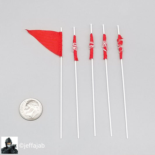 1:6 Scale Flagset Female USMC Dog Trainer Marking Flag Set for 12" Figure