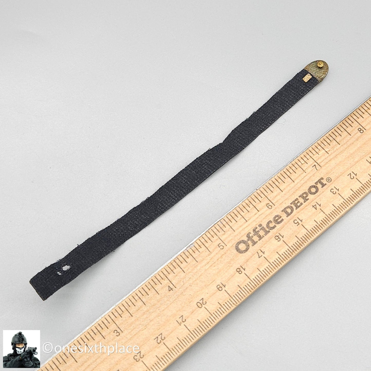 1:6 scale Sideshow Civil War 29th Alabama Infantry Leather Belt for 12" Figures