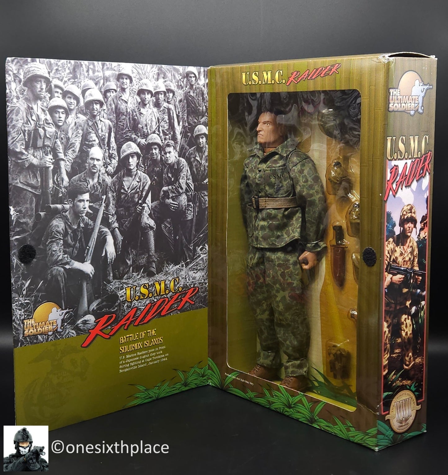 1:6 scale Ultimate Soldier WWII USMC Raider 12" Action Figure