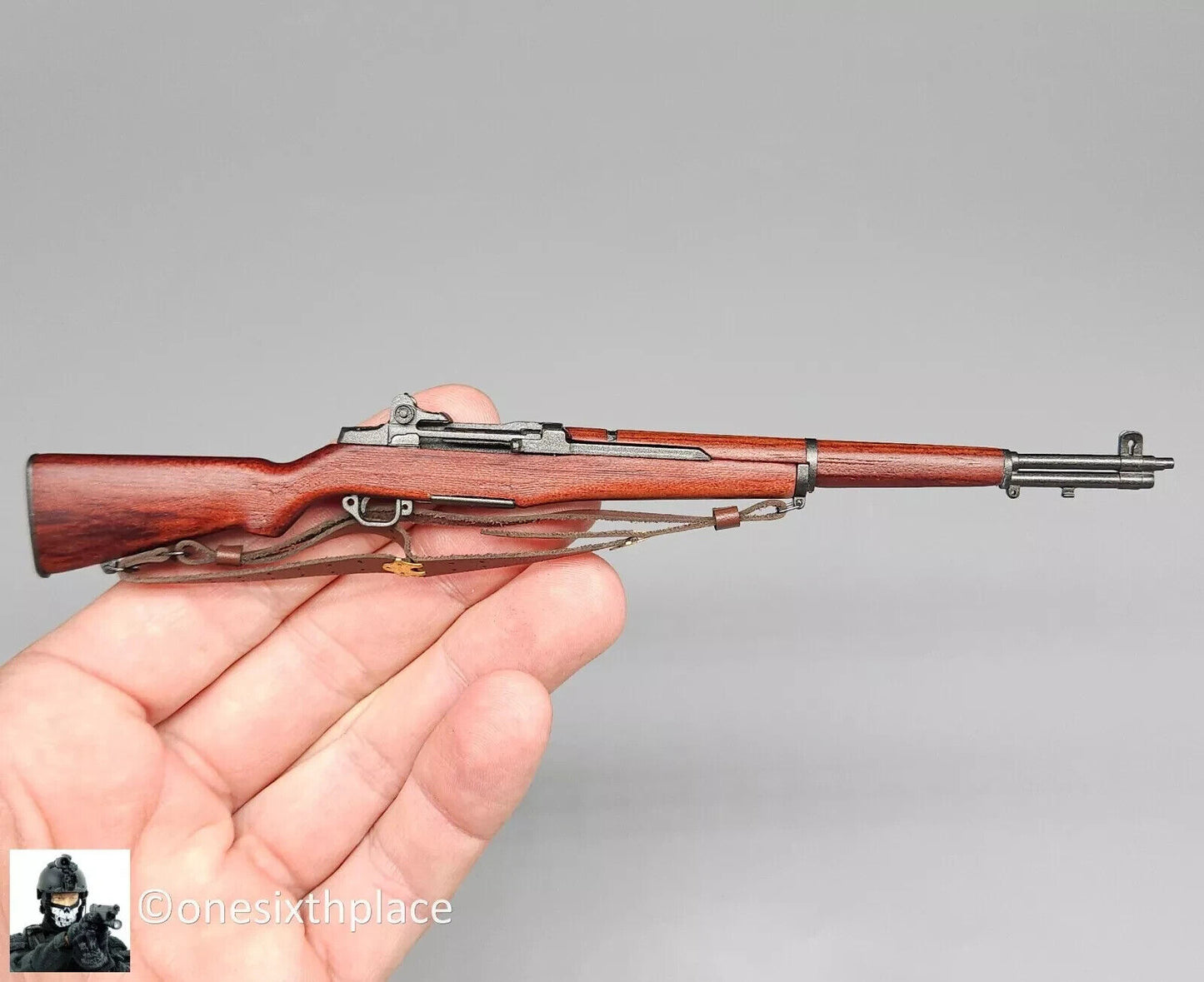 1:6 scale Ujindou WWII US Marine Corps in Okinawa Metal & Wood M1 Garand Rifle