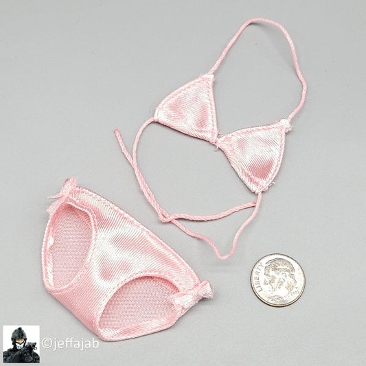 1:6 Triad Toys Otaku 1.0 Female Pink Bikini Top & Bottom for 12" Figures
