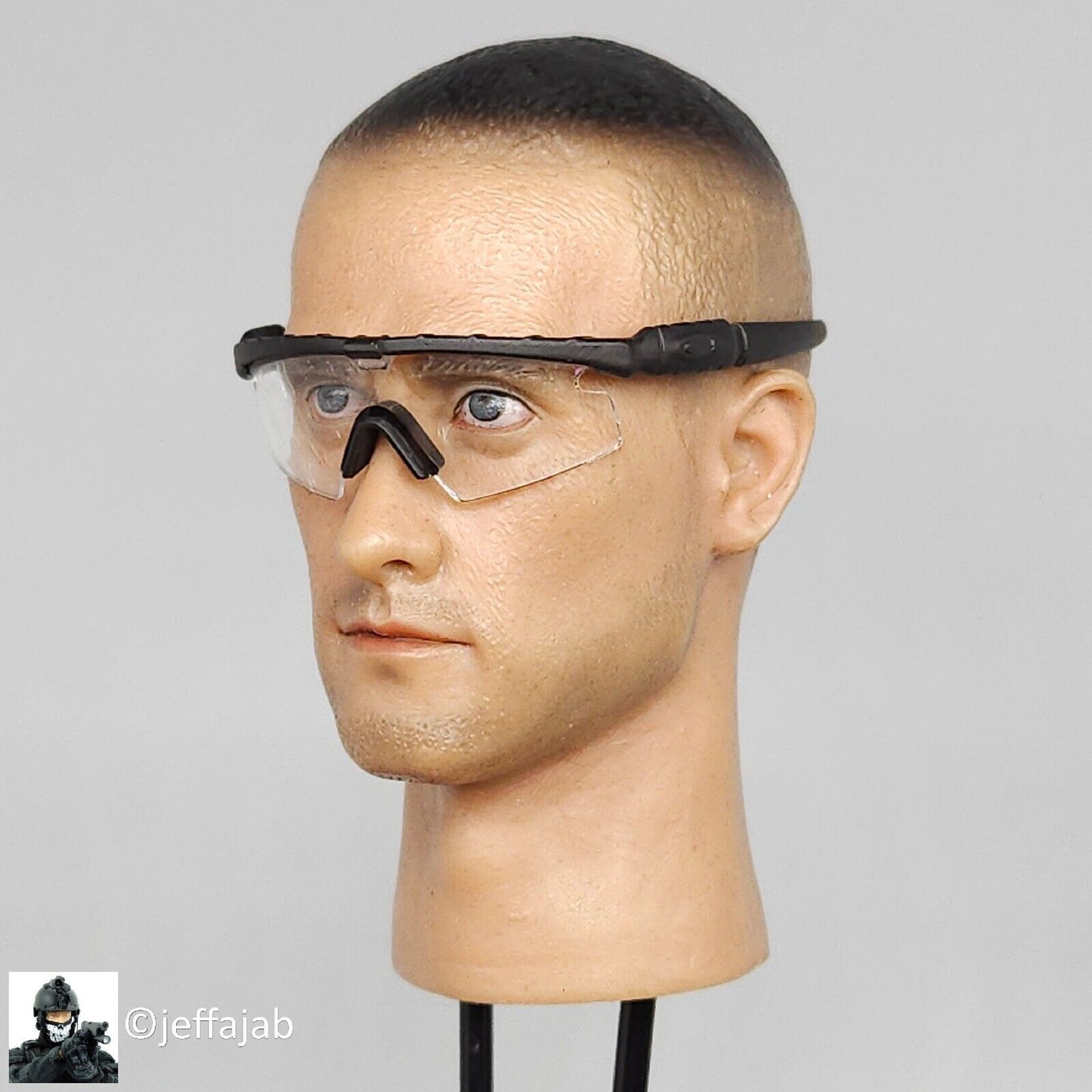 1:6 DamToys 31st MEU Force Reconnaissance Platoon Clear Glasses 12" Figures