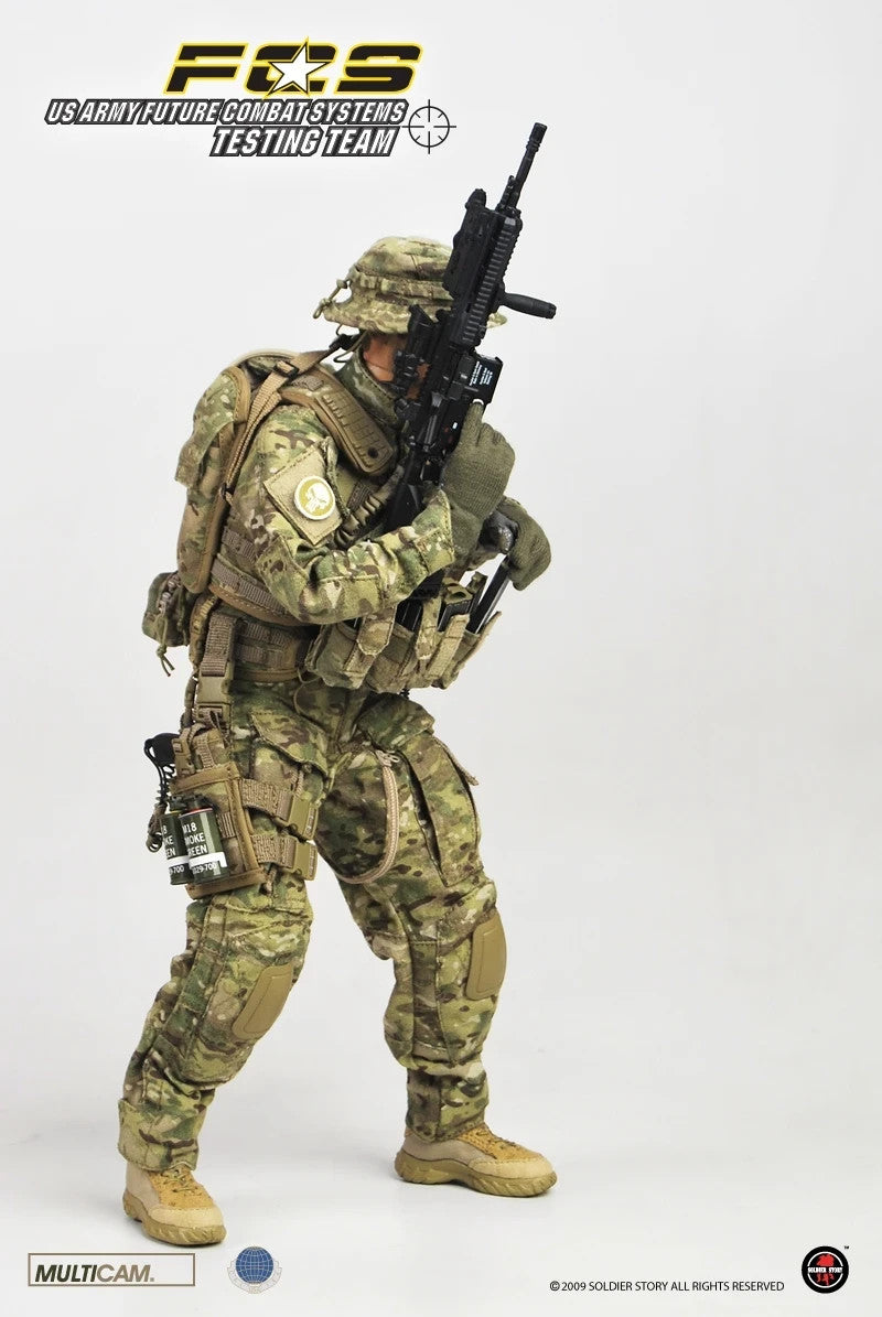 1:6 scale Soldier Story US Army FCS Testing Team Multicam Version 12" Figure