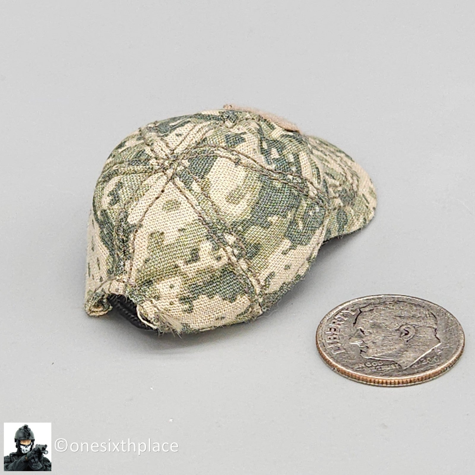 1:6 scale Fire Girl Female ACU Camo Hat for 12" Figures