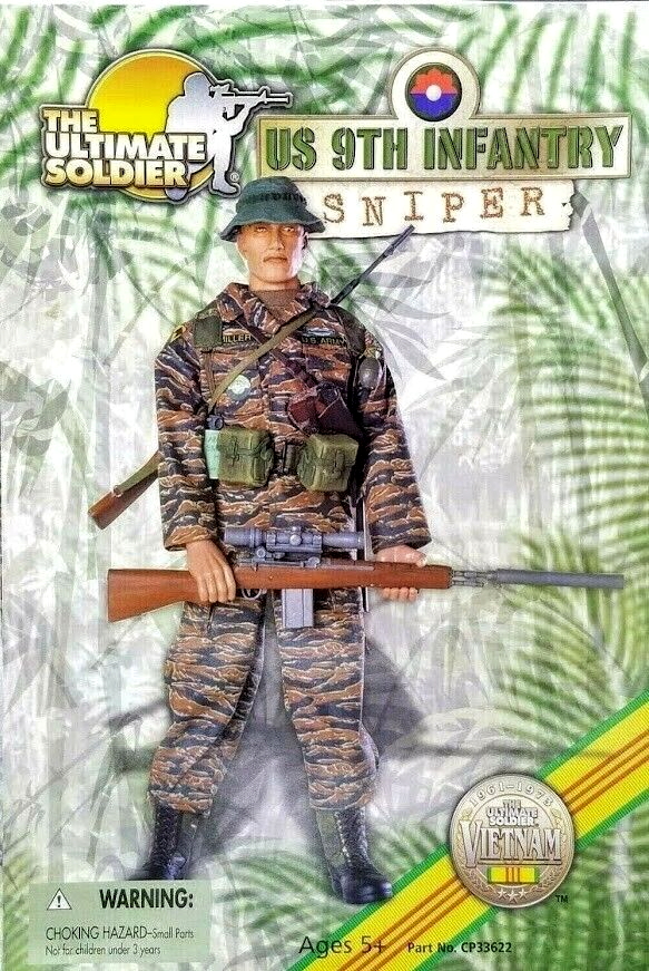 1:6 Ultimate Soldier Vietnam 9th Infantry Sniper Camo Uniform 12" Figures