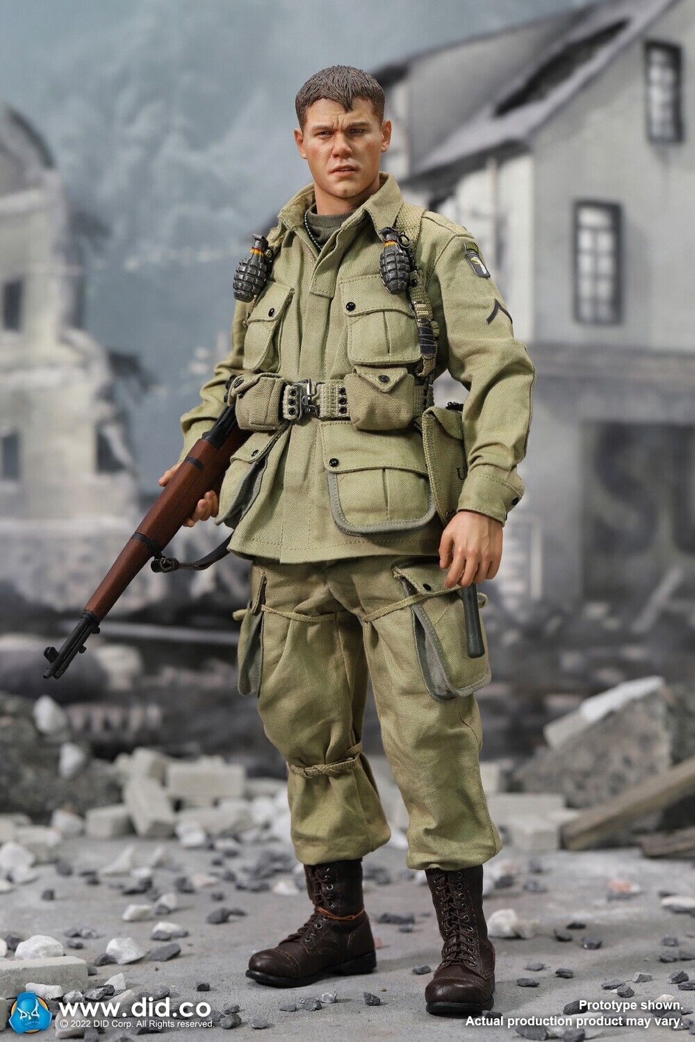 1:6 Scale DiD WWII US 101st Airborne Division Ryan 2.0 Standard Edition A80161