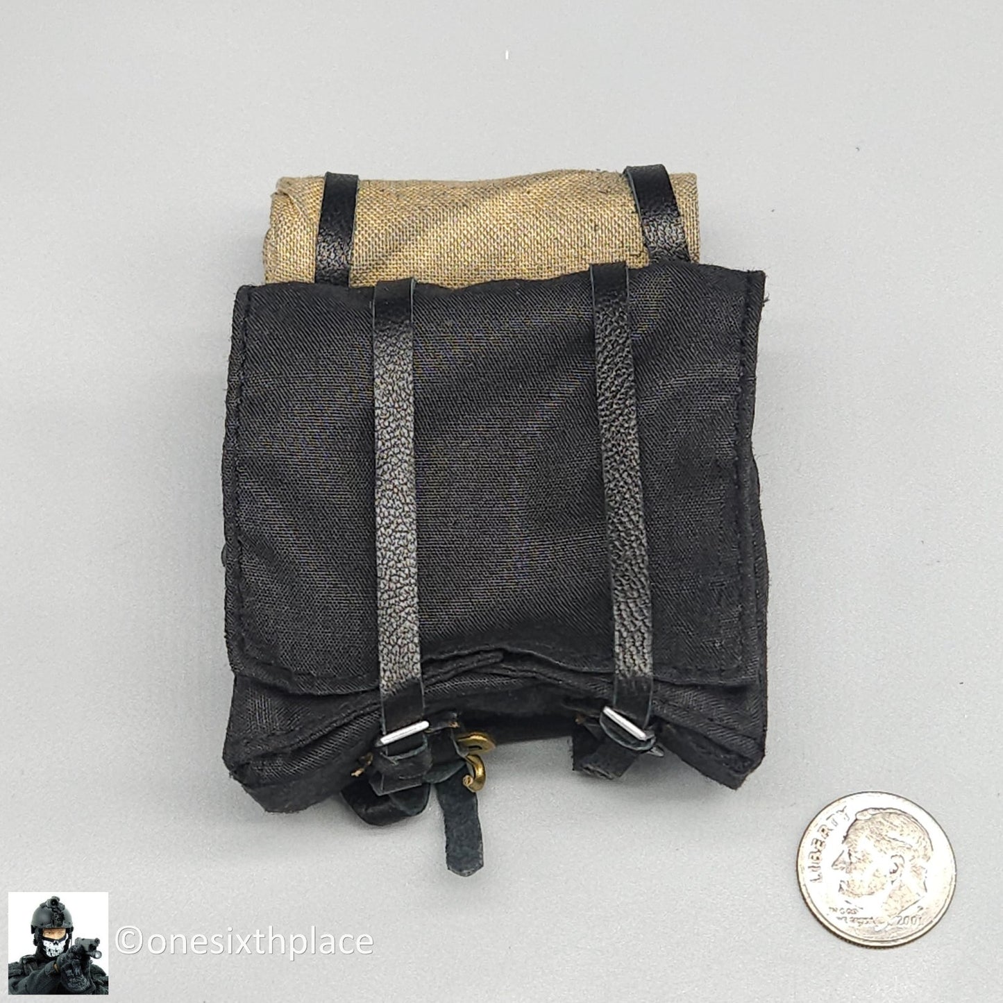 1:6 scale Sideshow Civil War 29th Alabama Infantry Knapsack for 12" Figures