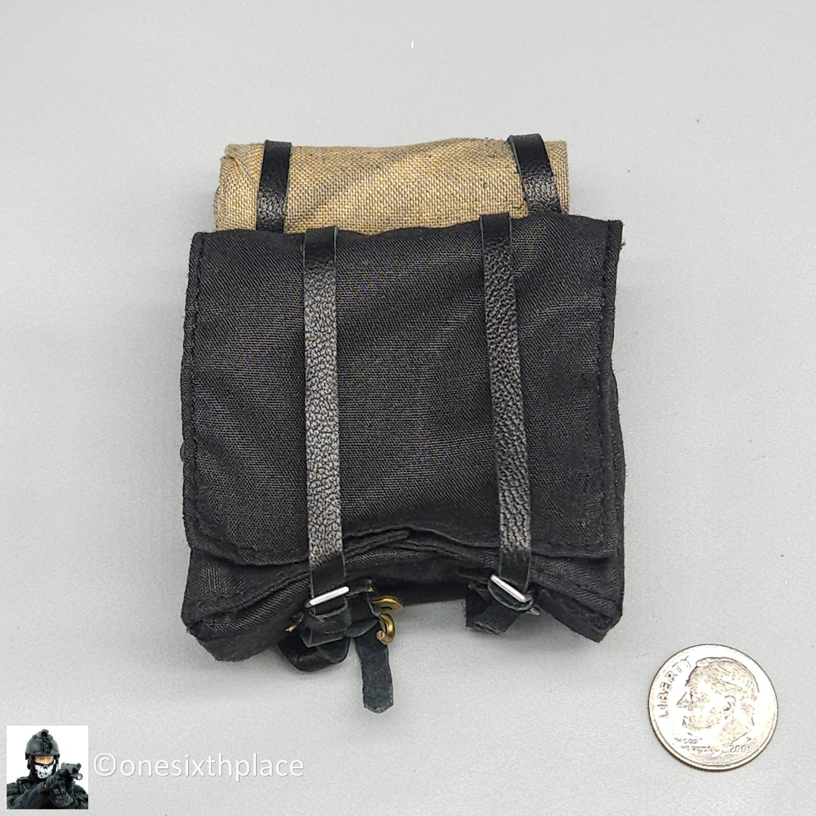 1:6 scale Sideshow Civil War 29th Alabama Infantry Knapsack for 12" Figures
