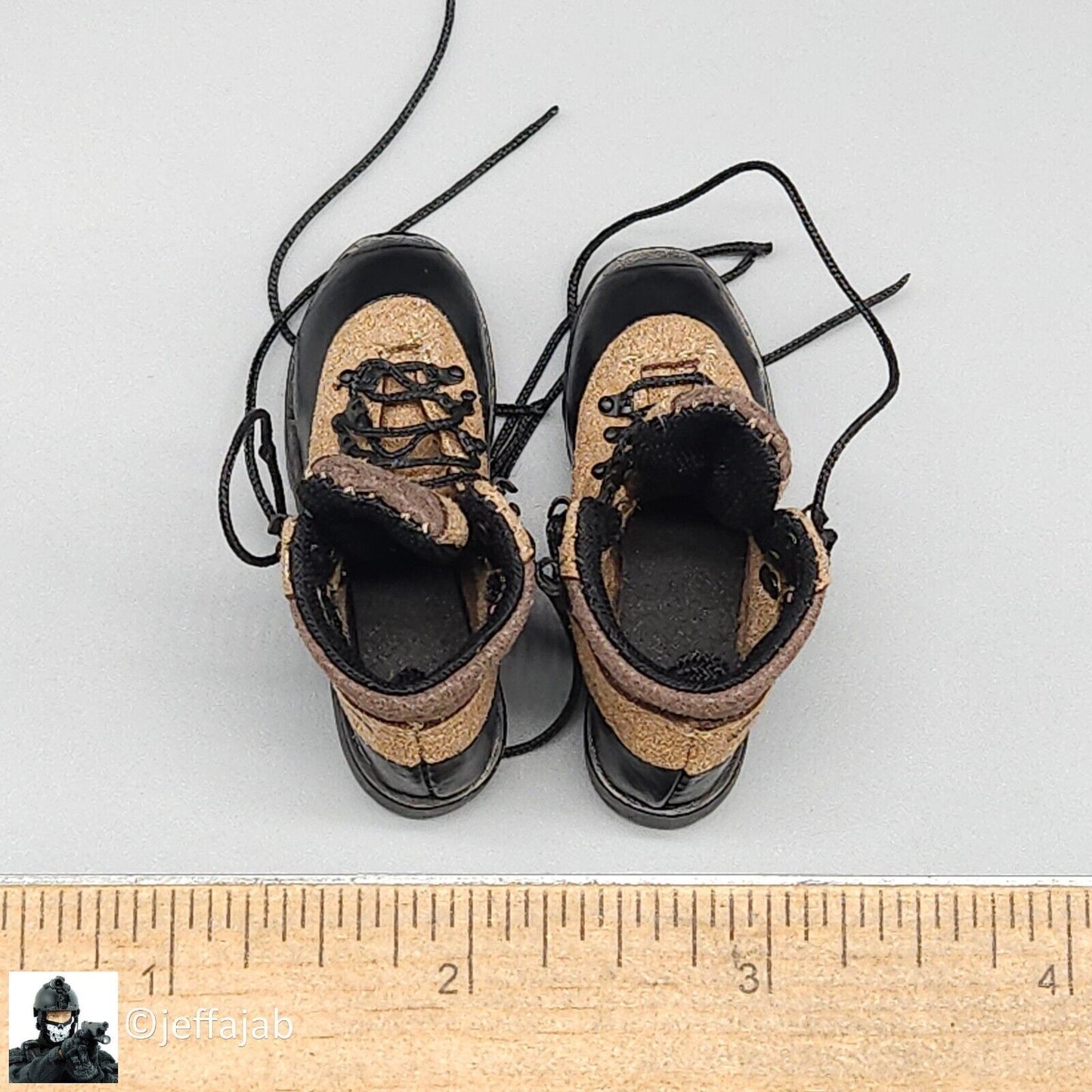1:6 scale Soldier Story German KSM VBSS GTX Boots (Foot Type) for 12" Figures