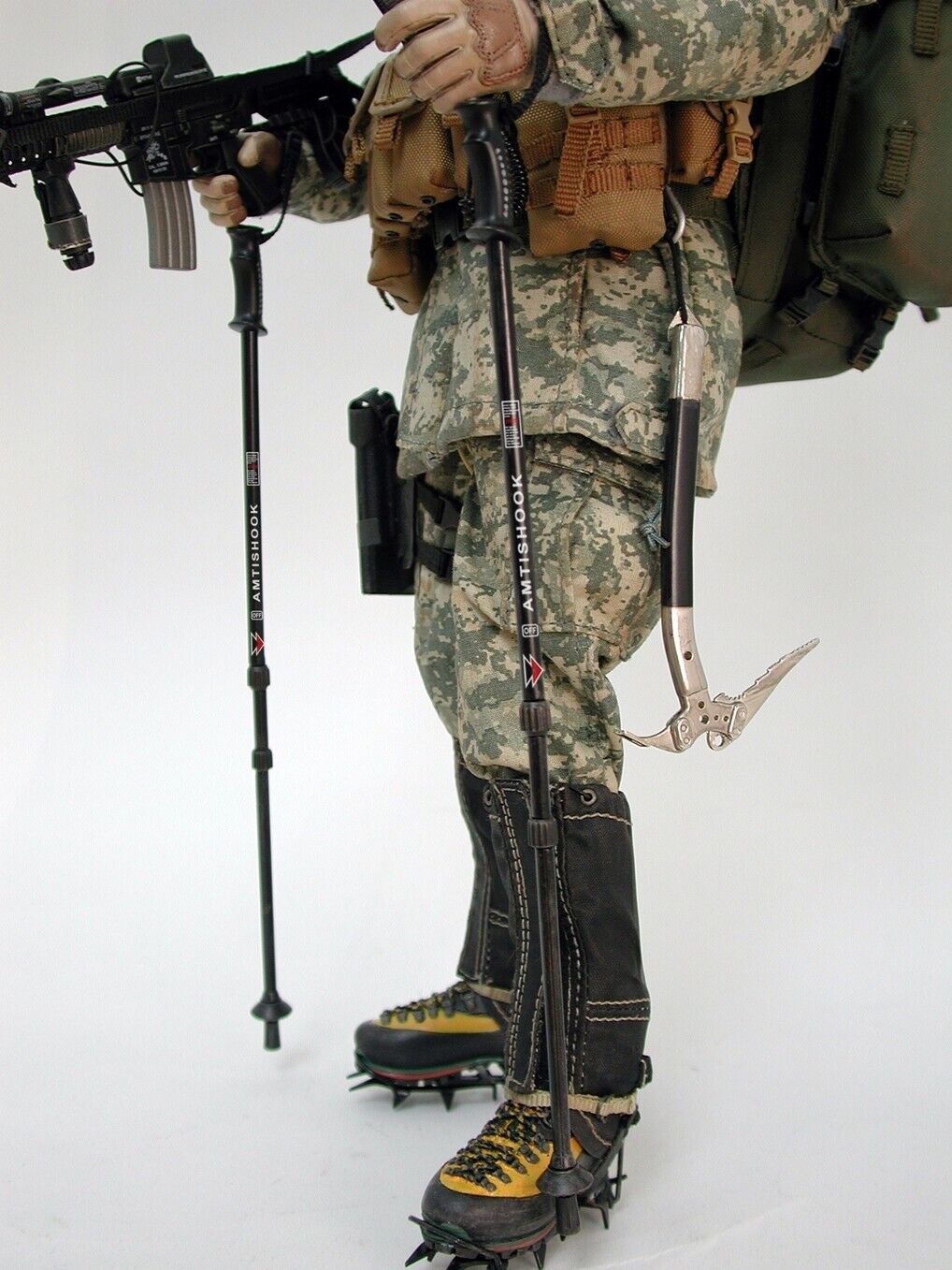 1:6 Hot Toys Special Forces Mountain Ops Sniper Cold Weather Boots  12" Figure