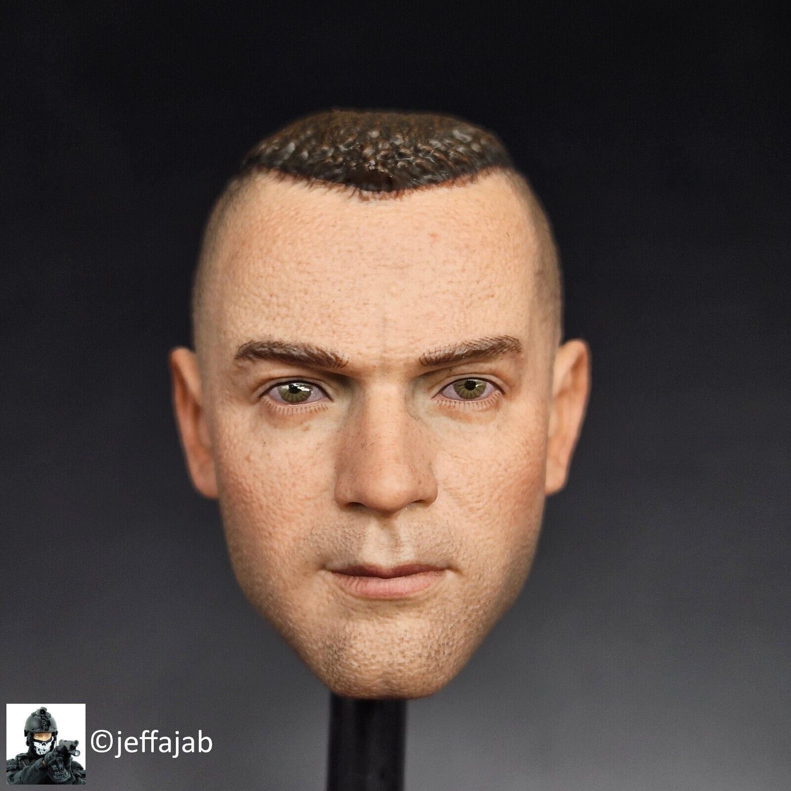 1:6 Easy & Simple 75th Ranger Regiment Male Head Sculpt 12" Action Figure 26046R