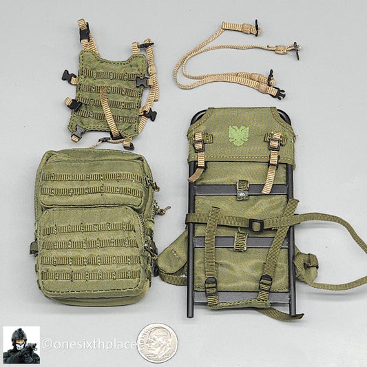 1:6 Soldier Story The Division 2 Agent Heather Ward Green Backpack