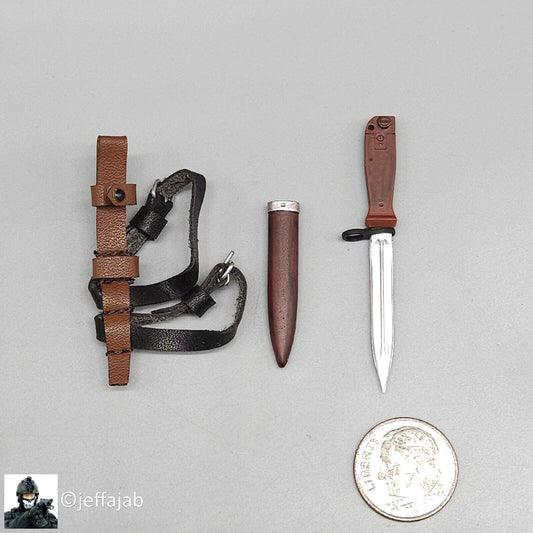 1:6 Flagset Female Red Alert Soviet Tank Lt Galina Knife w/ Sheath 12" Figures