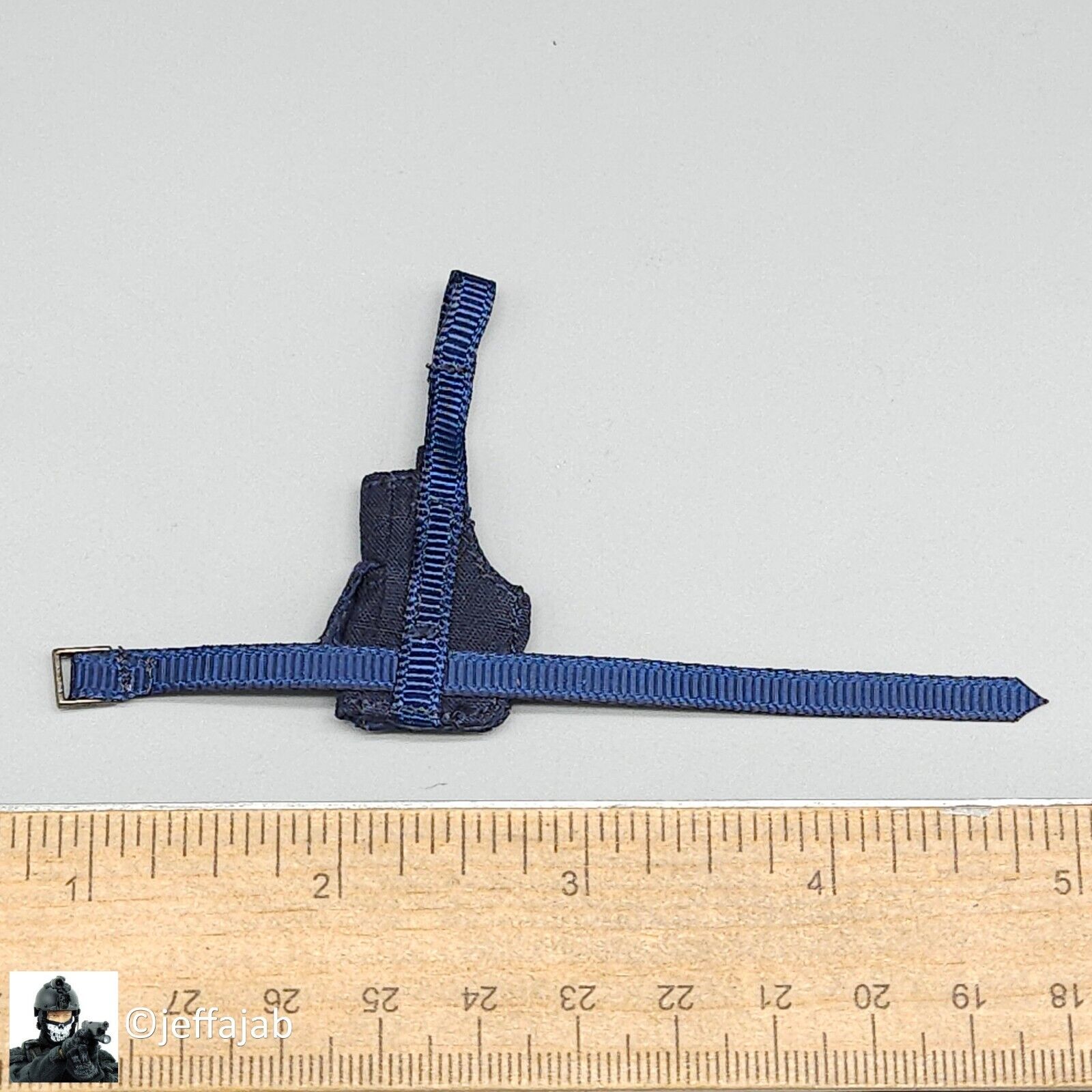 1:6 Flirty Girl Evolution Female Blue Holster for 12" Figures