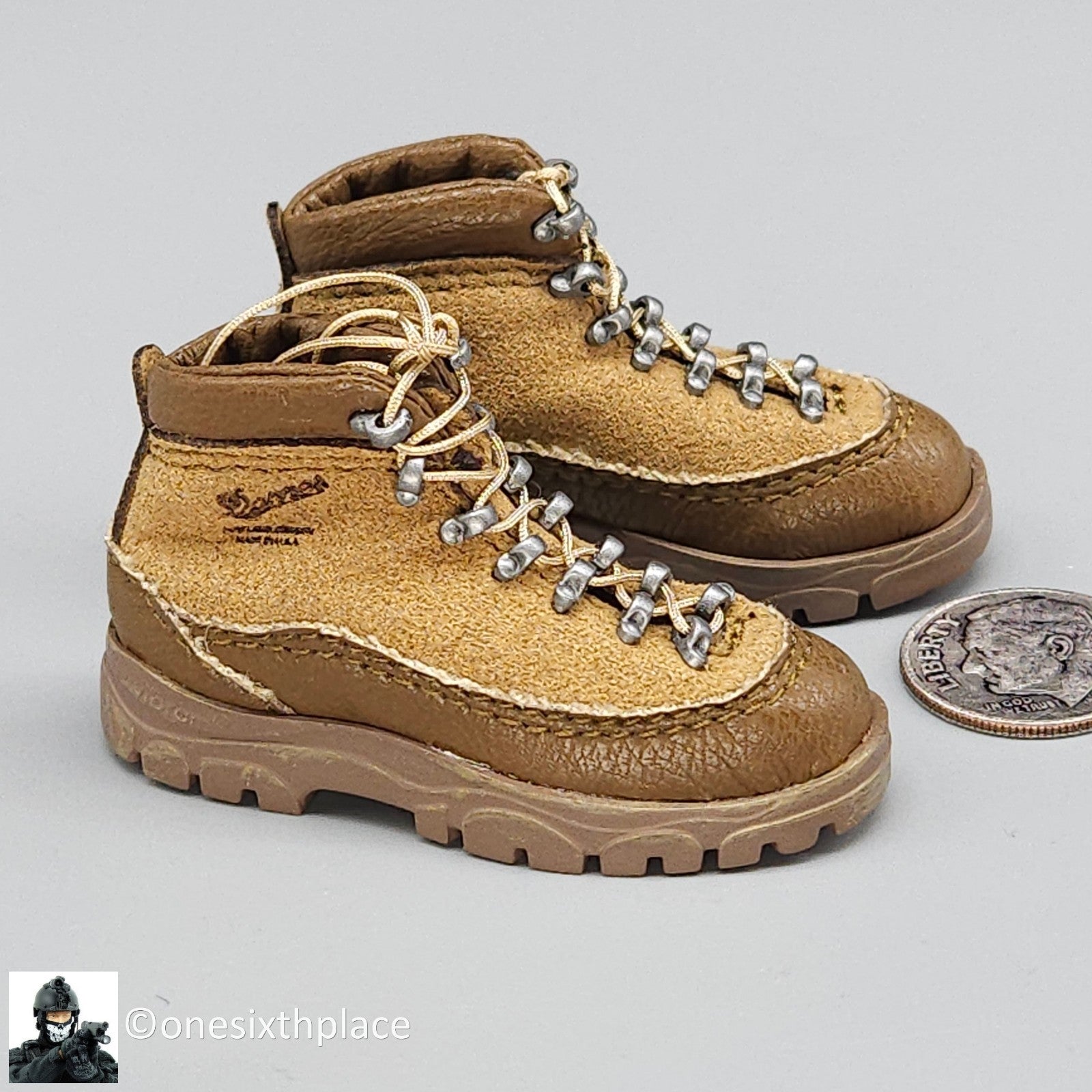 1:6 scale Easy & Simple PMC Weapon Specialist Danner Boots for 12" Figures