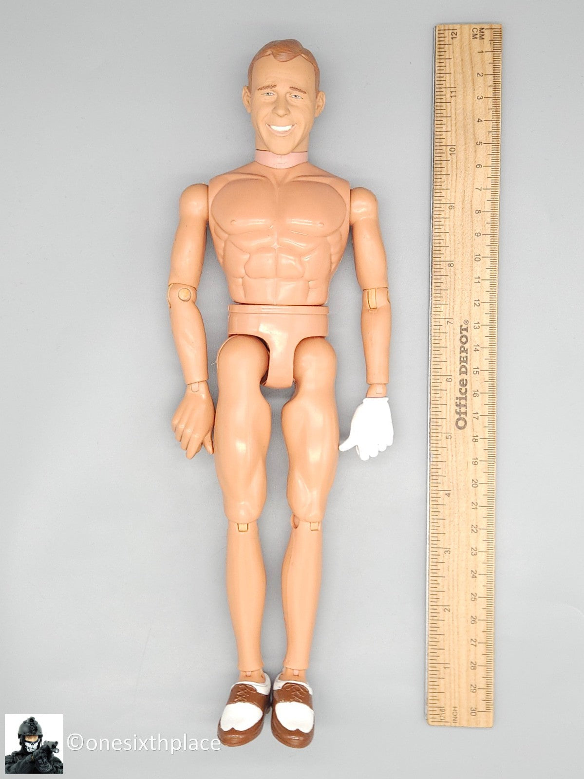 1:6 scale Starting Lineup Arnold Palmer Hasbro Male Nude Body 12" Figure