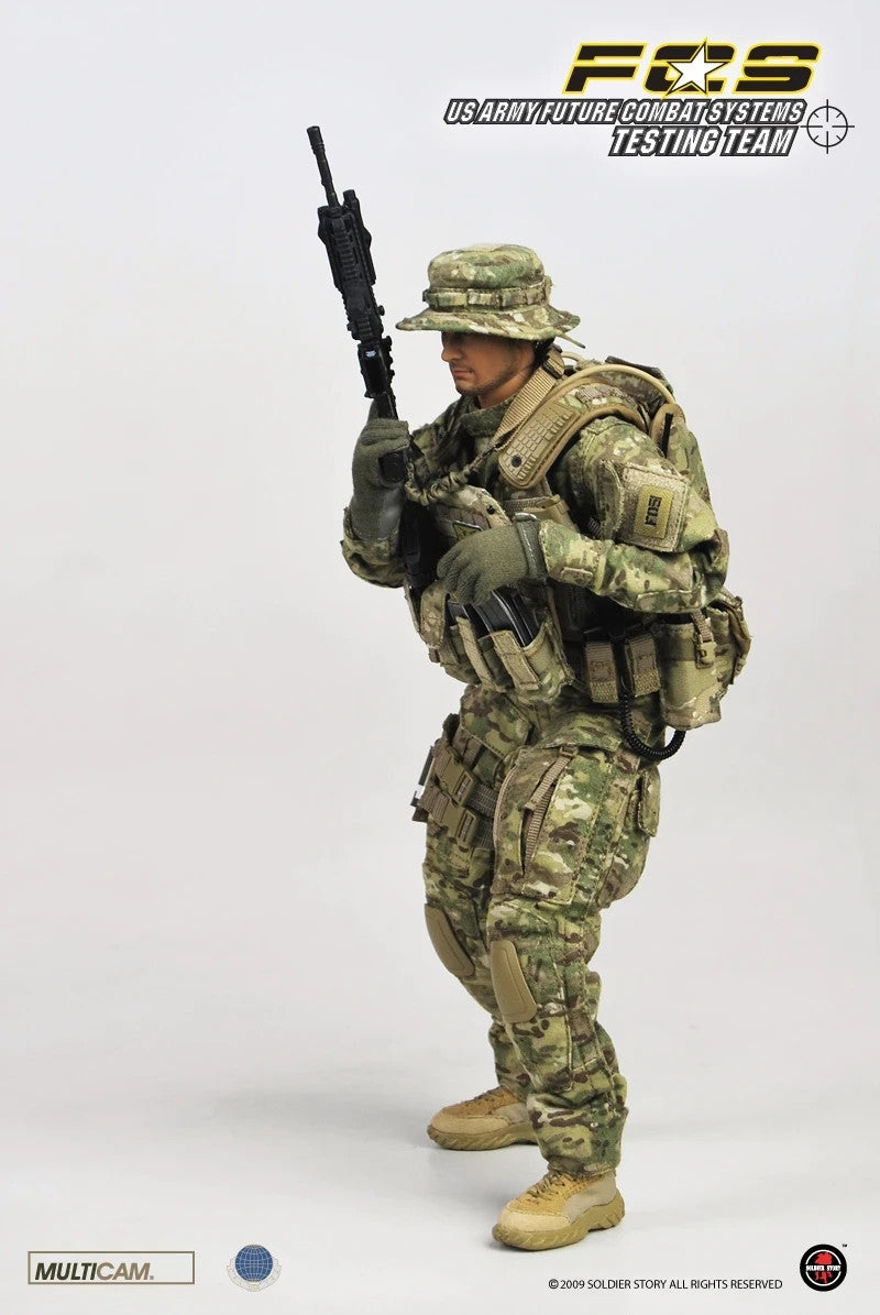 1:6 scale Soldier Story US Army FCS Testing Team Multicam Version 12" Figure