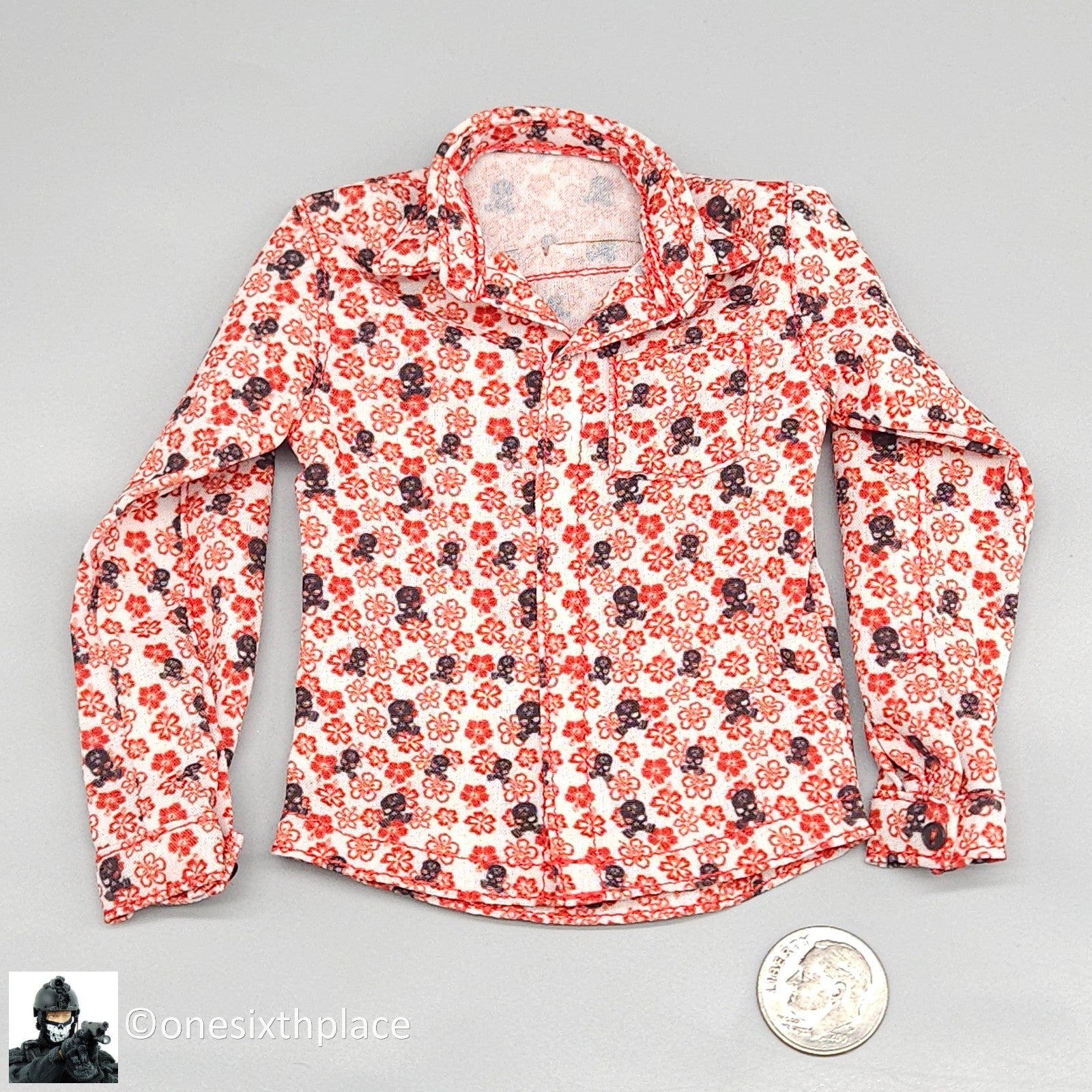 1:6 Easy & Simple ZERT Super Death Squad One Way Ticket Death Blossom Shirt