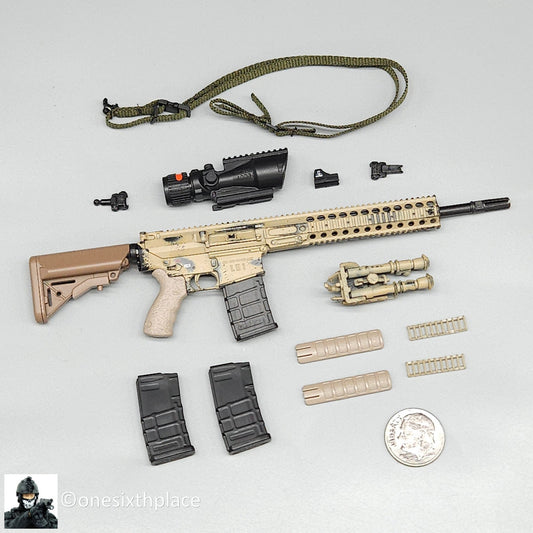 1:6 Easy & Simple British Army Brigade of Gurkhas L129A1 Rifle Set 12" Figures