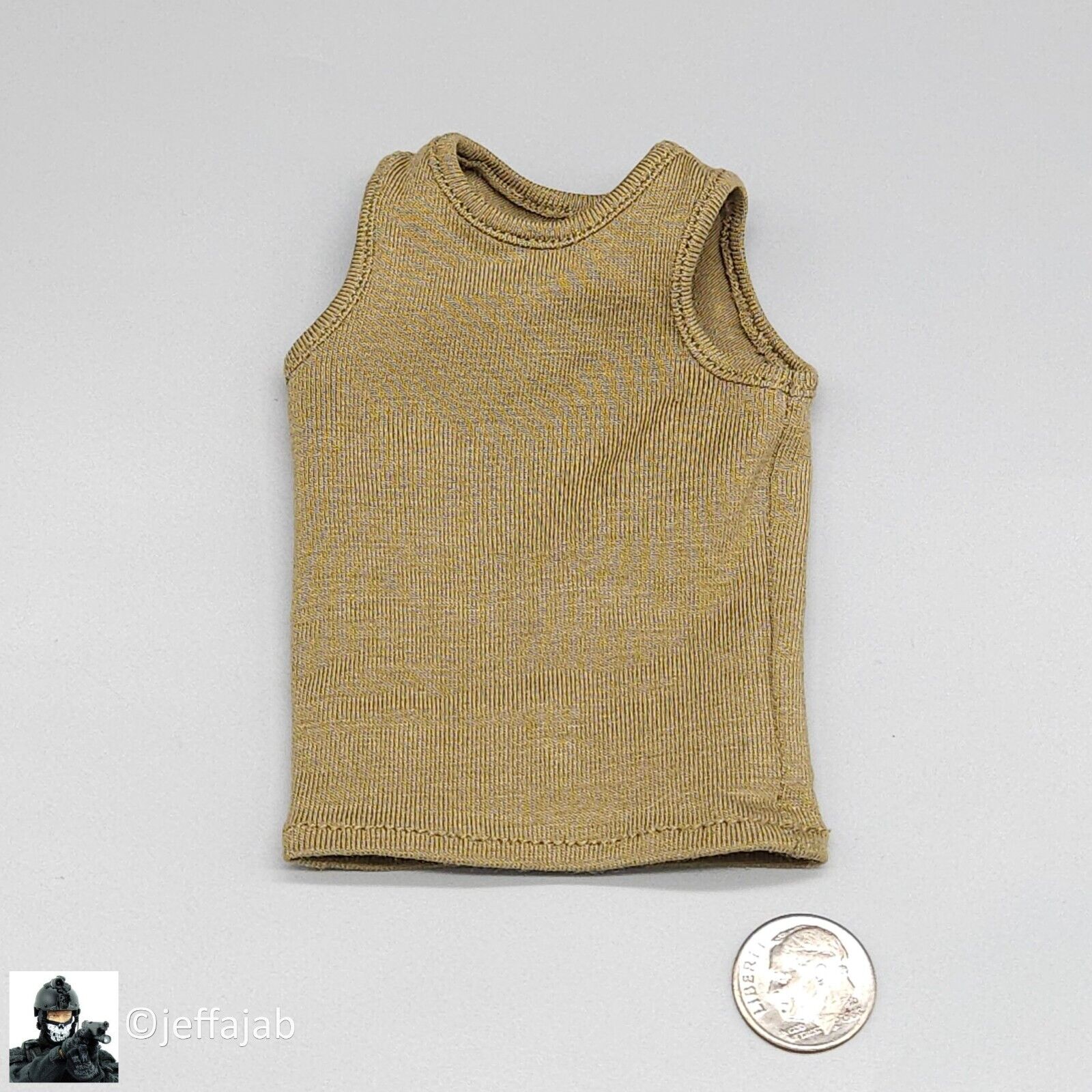 1:6 scale Soldier Story WWII US 101st Airborne Pvt Ryan Uniform T-Shirt
