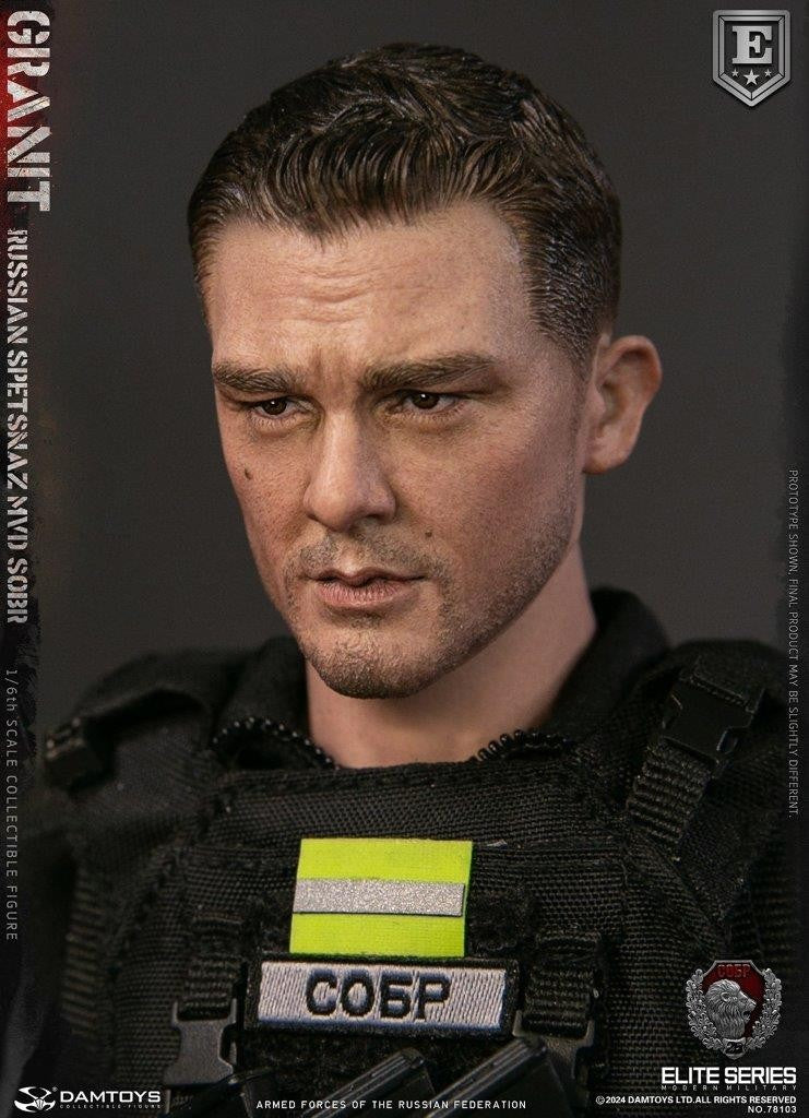 1:6 scale DamToys Russian Spetsnaz MVD SOBR GRANIT 12" Figure 78103