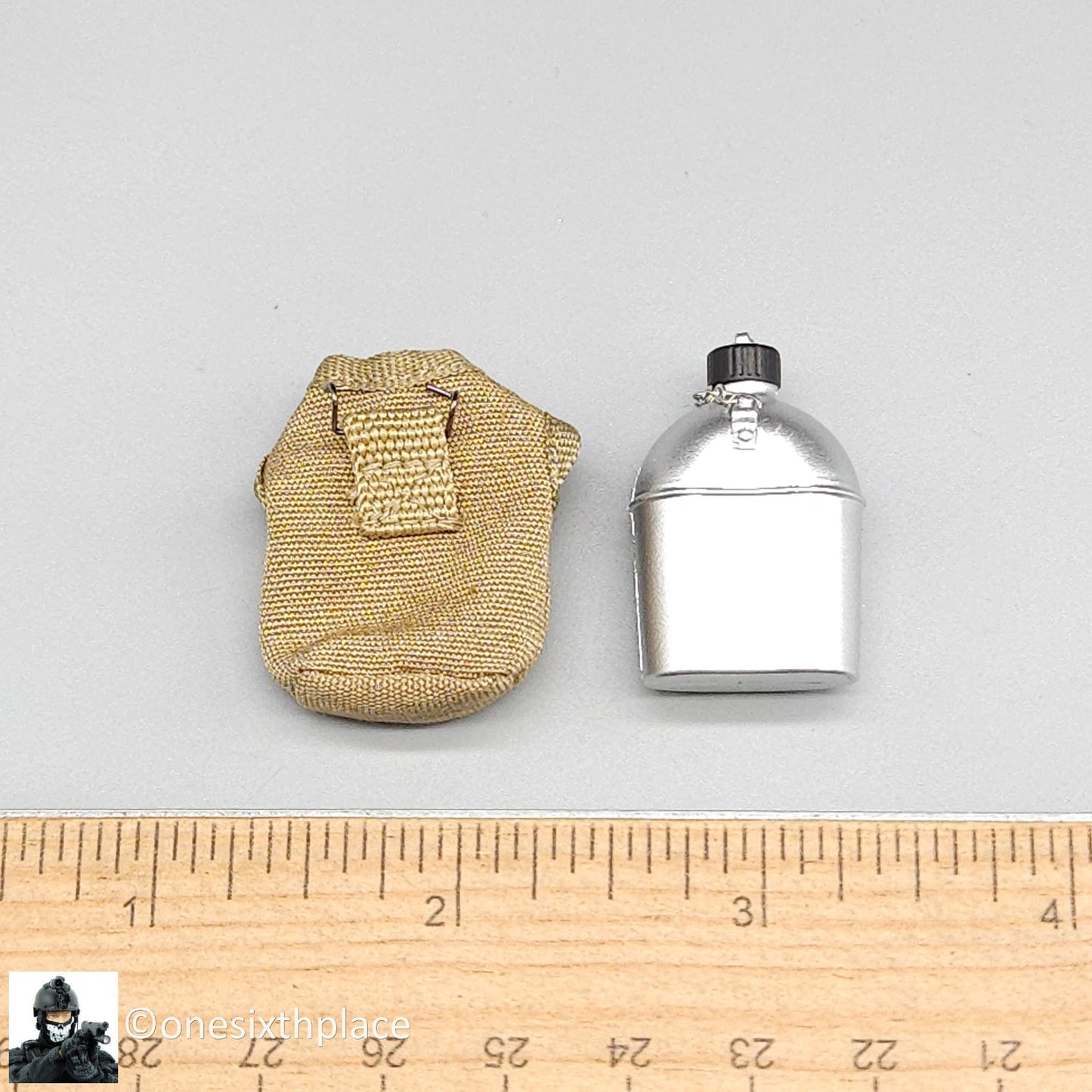 1:6 Scale DiD WWII US 2nd Ranger Battalion Medic Wade Canteen for 12" Figures