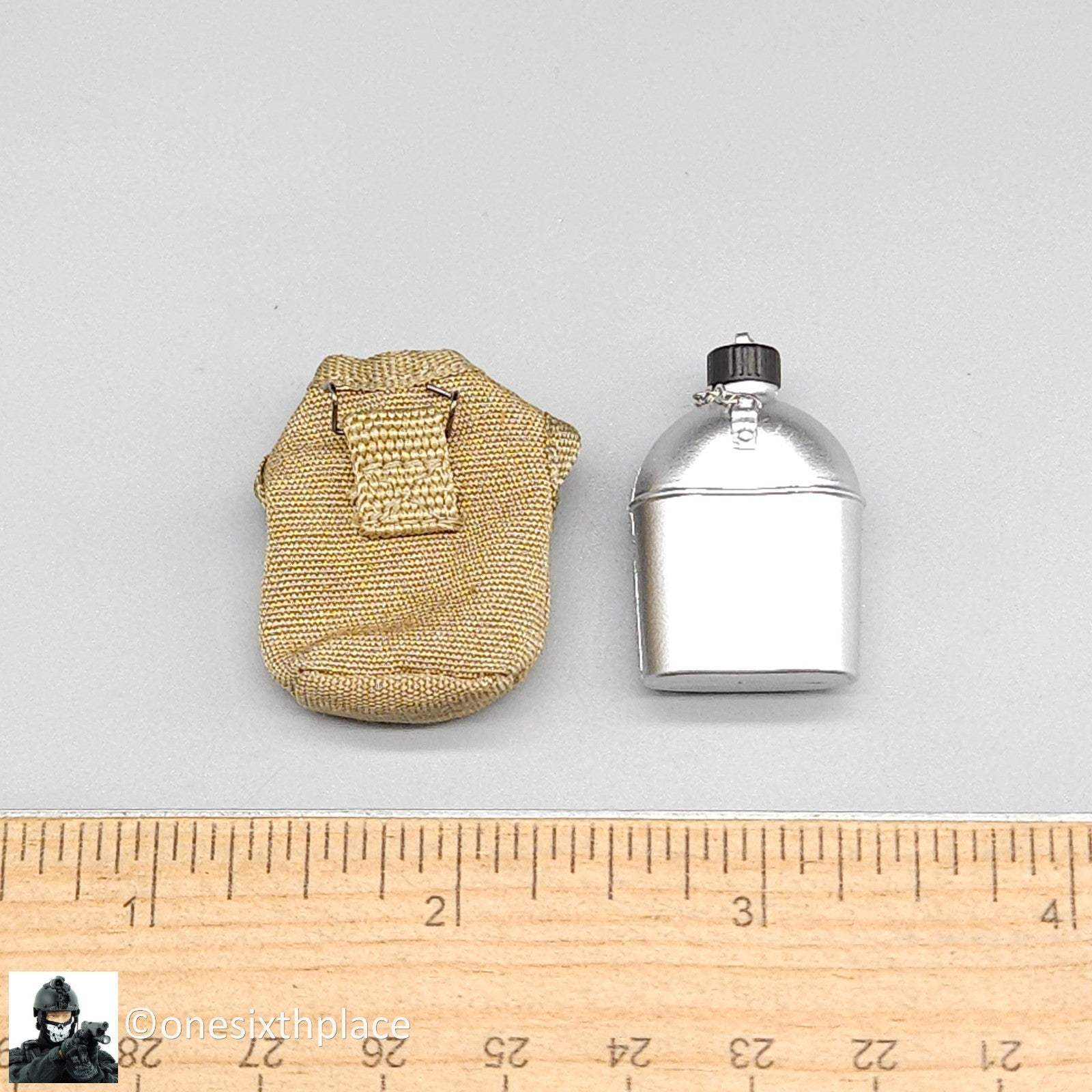 1:6 Scale DiD WWII US 2nd Ranger Battalion Medic Wade Canteen for 12" Figures