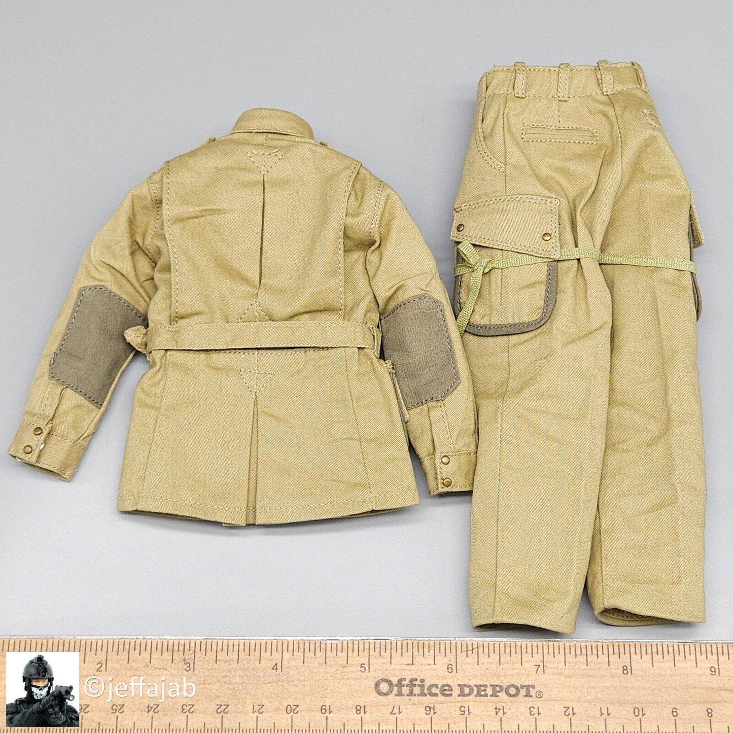 1:6 scale Soldier Story WWII US 101st Airborne Pvt Ryan M42 Uniform