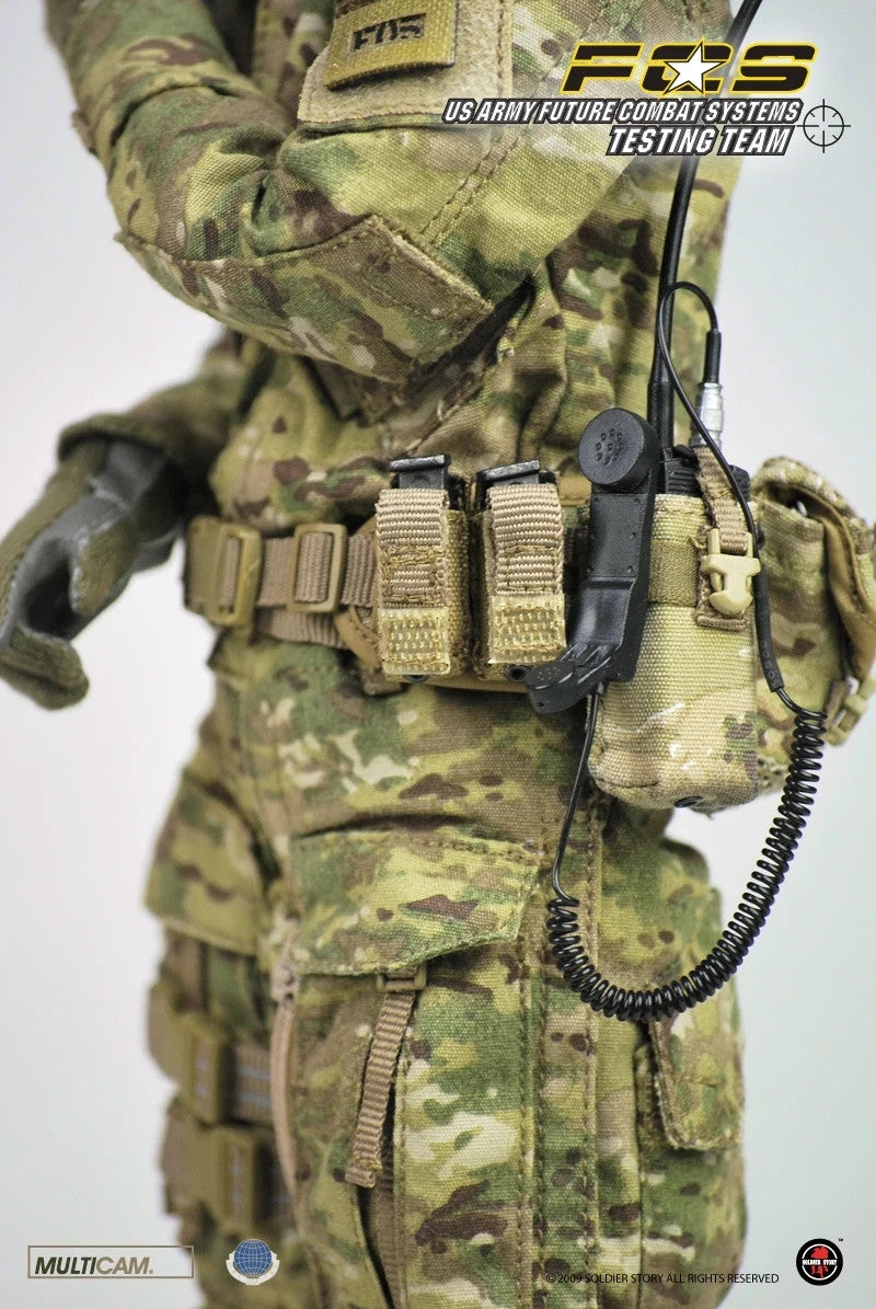 1:6 scale Soldier Story US Army FCS Testing Team Multicam Version 12" Figure
