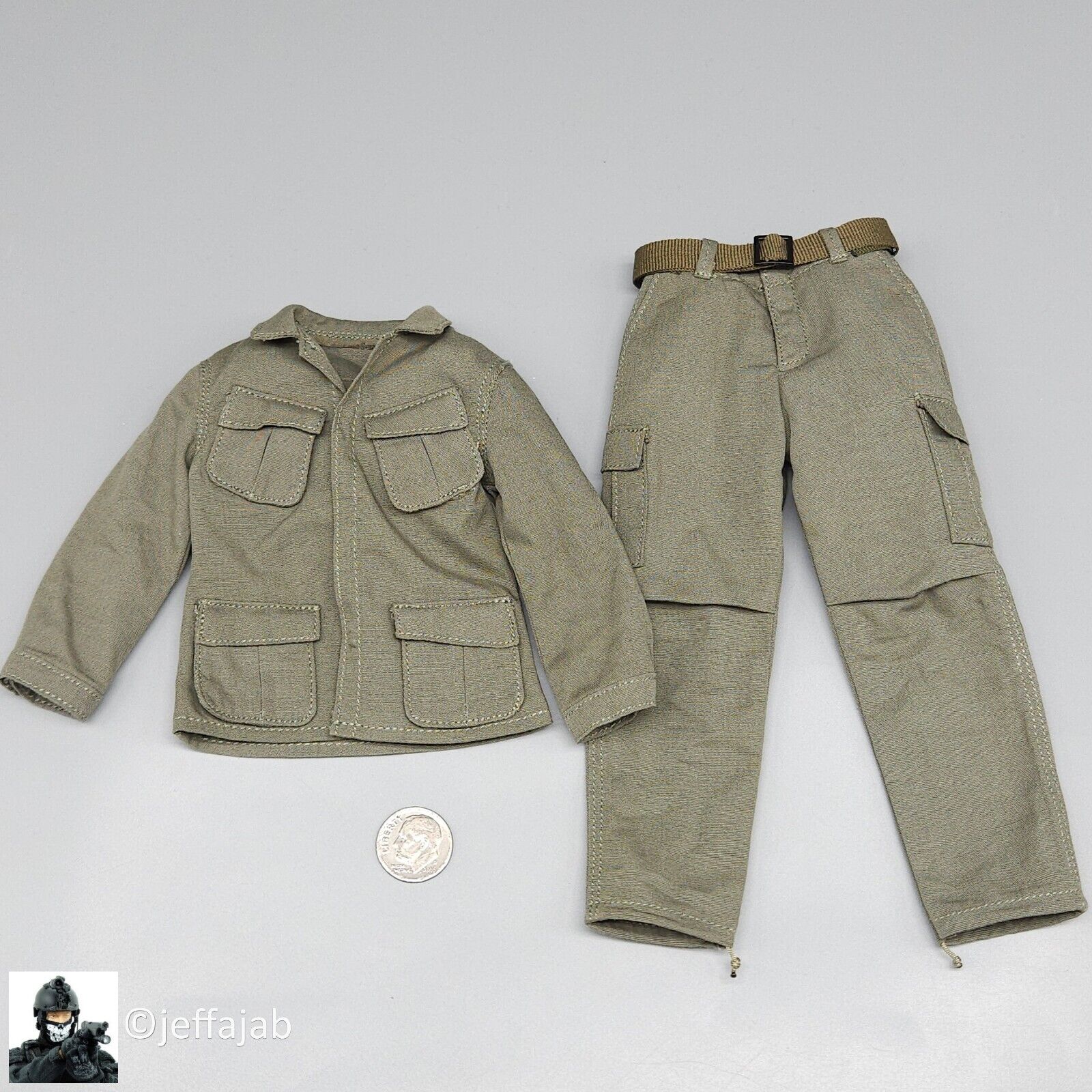 1:6 scale QO Toys Vietnam 101st Airborne Hamburger Hill Tropical Uniform