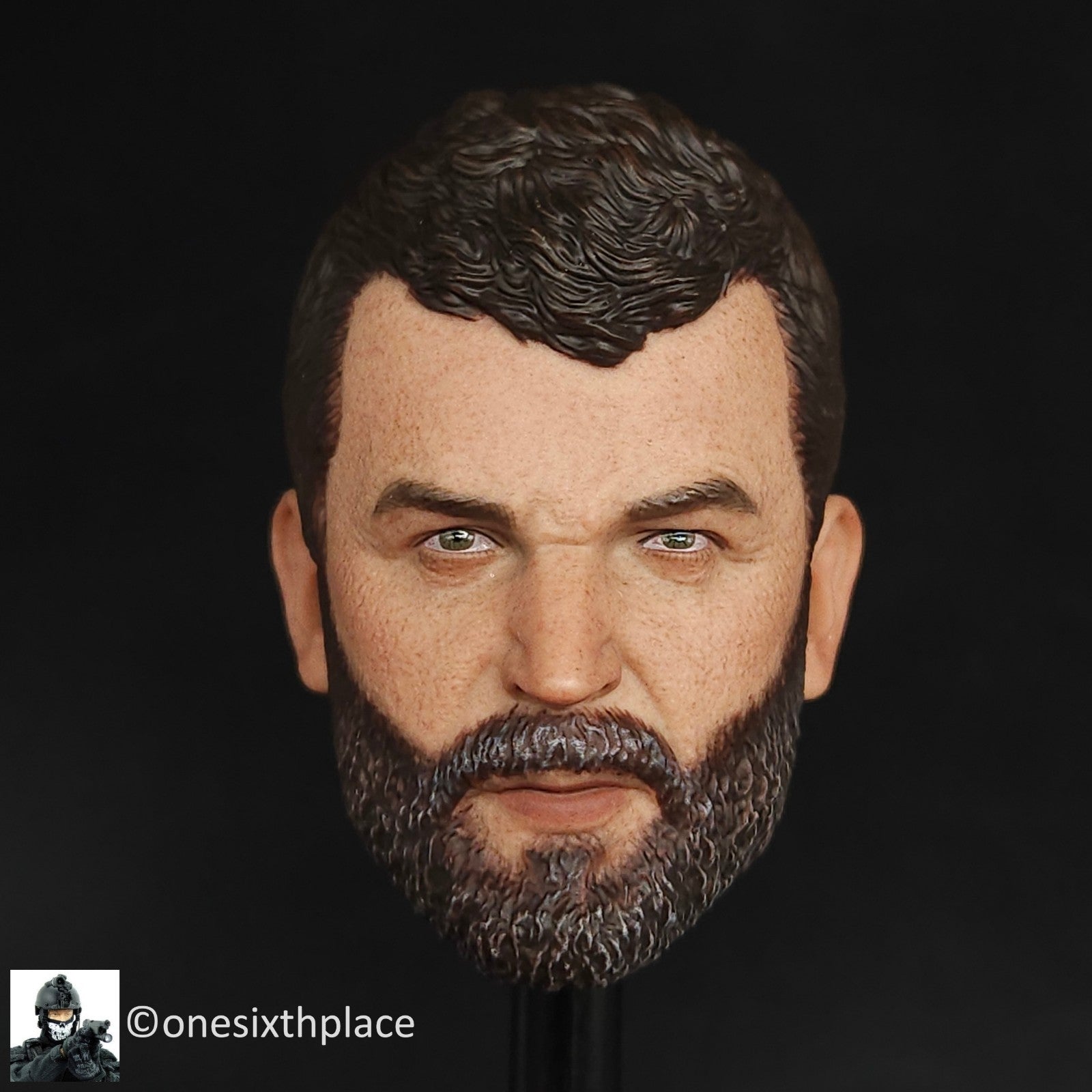 1:6 scale Easy & Simple Coalition Forces Male Head Sculpt 12" Figures 26065RA