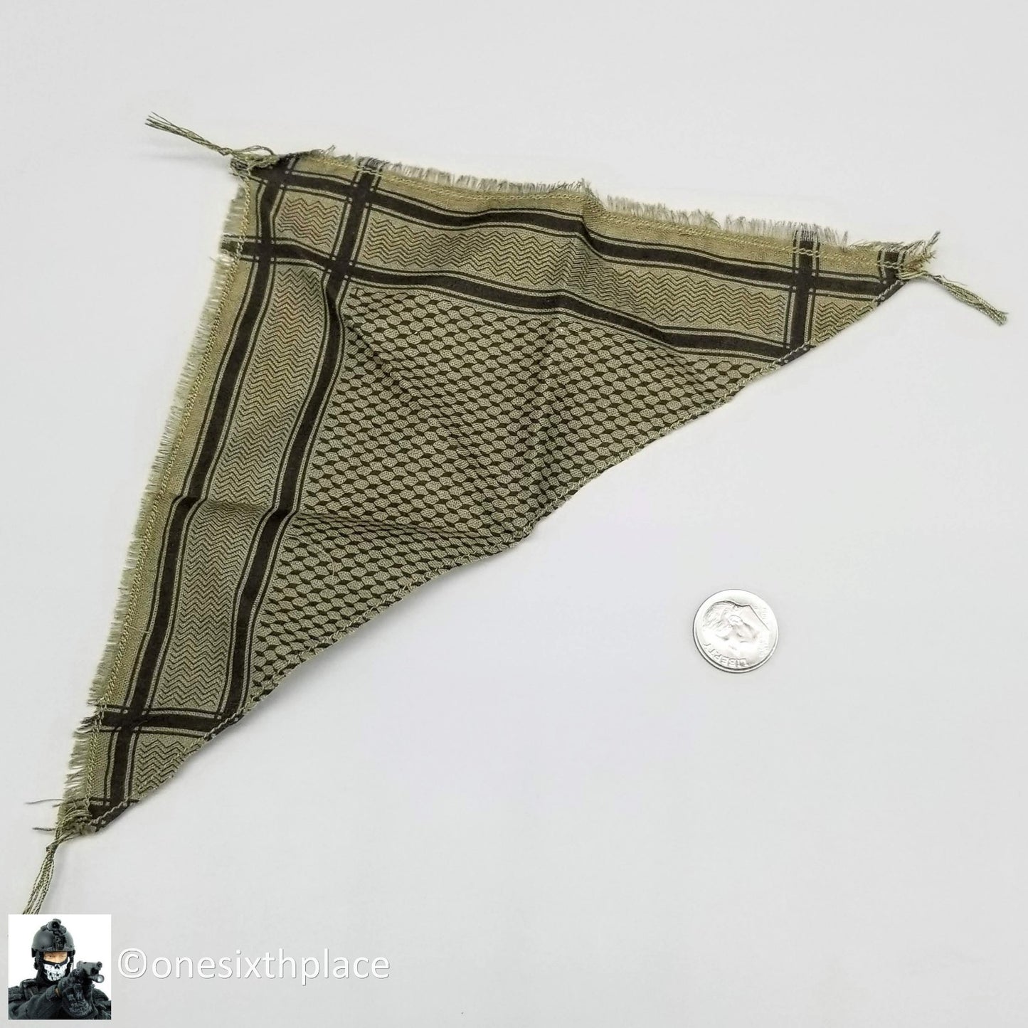 1:6 scale DamToys Navy SEAL Operation Red Wings Radio Operator Shemagh Scarf