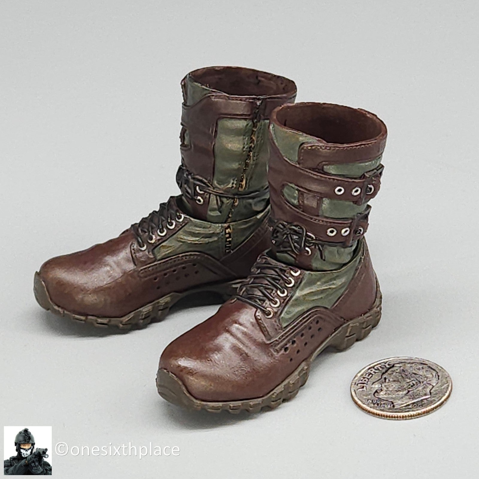 1:6 scale Hot Toys Deadpool 2 Cable Molded Boots for 12" Figures MMS583