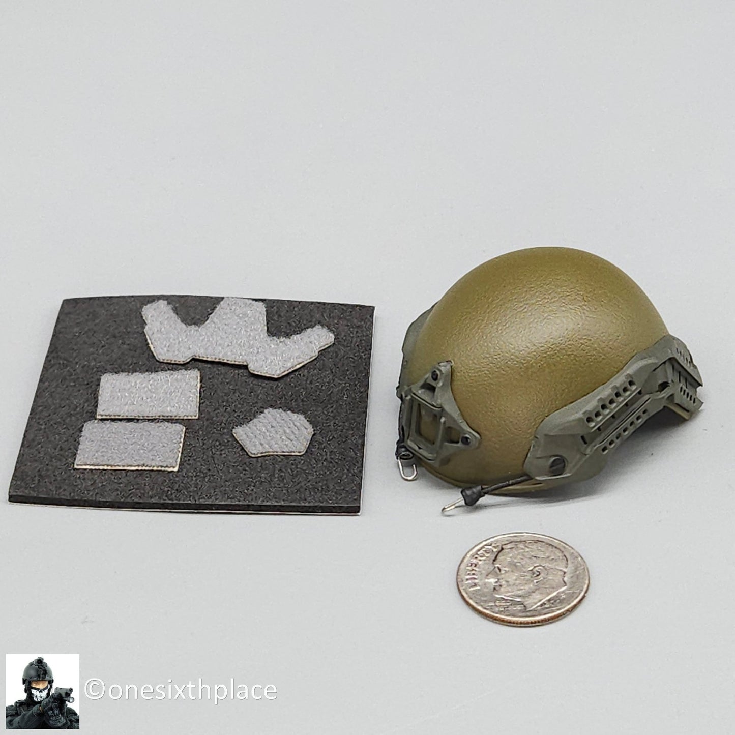 1:6 Easy & Simple PMC Green Helmet for 12" Figures